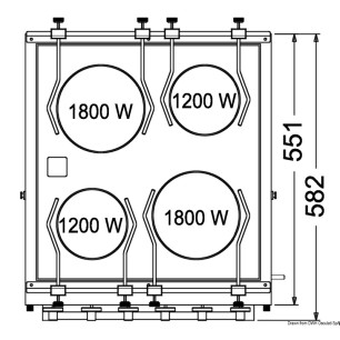 Cuisinière électrique + four