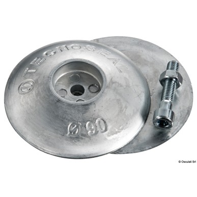 
Anode aluminium  rose Ø 110mm 540 g lourd 
