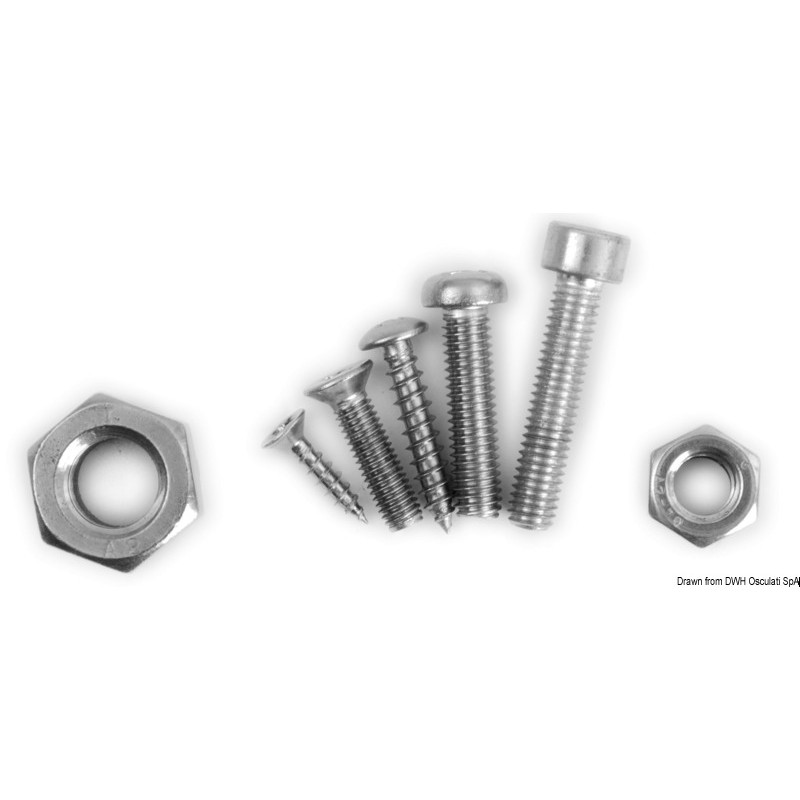 
Vis tête hexagonale filetée 12x120 AISI 316 316.933/12X120
