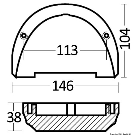 
Anode pied zinc Duo Prop 
