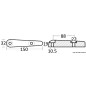 
Anode pour transmission poids 0,650 
