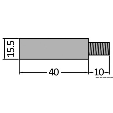 Anodes échangeurs de chaleur/collecteur| EAN 8033137139239 Ref 43.540.00