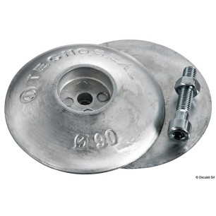 
Anode rose p. gouvernails Ø 70mm 300 gr poids paire 
