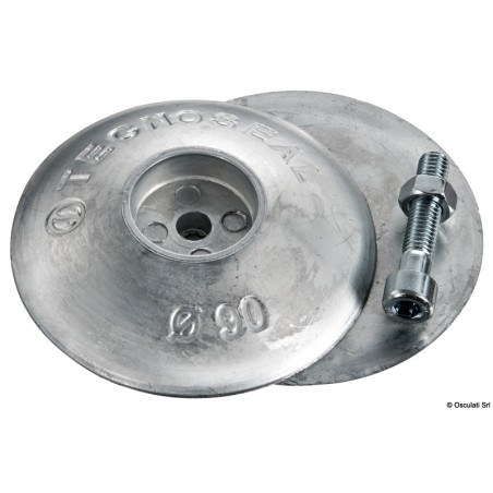 
Anode rose p. gouvernails Ø 70mm 300 gr poids paire 
