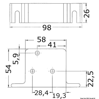 Interrupteur automatique p. pompe de cale  Ref 16.610.00