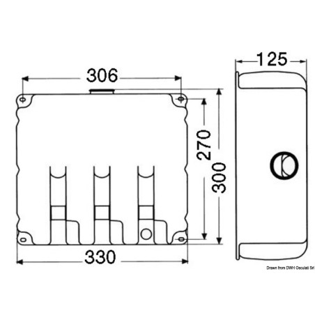 
Système lave-vitres 9,7 l 3 pompes 24 V 
