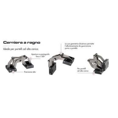 Charnière autoporteurse | EAN 8033137220333 Ref 38.527.01