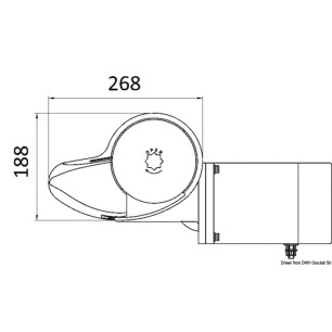 
Guindeau ITALWINCH Orchid 24V 1700W 10m tambour 
