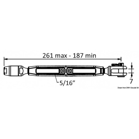 
Ridoir  cage ouverte chromée Ø 4mm 
