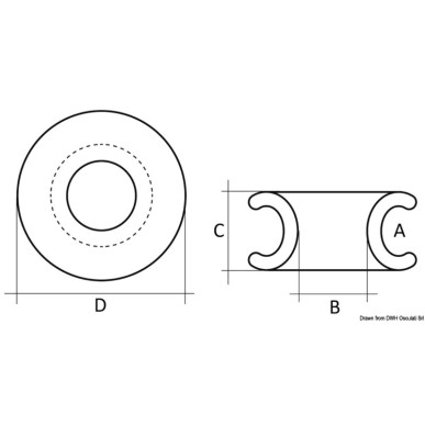 Anneaux anti-friction ROPEYE SLR| EAN 8033137212703 Ref 39.819.05
