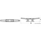
Taquet taraudé nylon blanc 175 mm 
