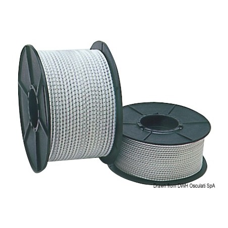 
Sandow blanc 12 mm 
