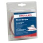 
Ligne flottaison deux fils bleu 72 mm 
