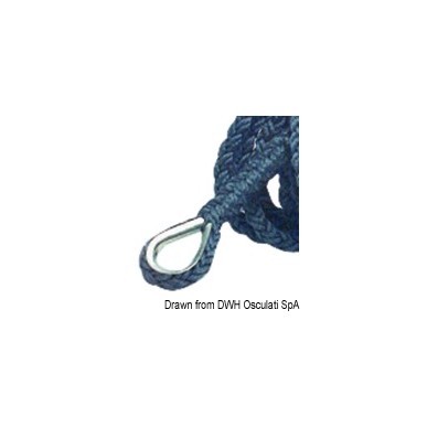 Ligne amarrage 8 torons 24 mm x 15 m | EAN 8033137043970 Ref 06.443.54