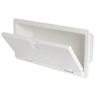 
Coqueron ABS blanc poli 540 x 244 x 116 mm 
