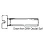 
Vis tête cylindrique filetée fendue 8x60 AISI 316 316.84/8X60
