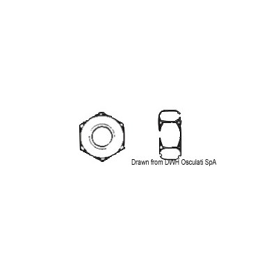 
Ecrou hexagonal 6 AISI 316 316.934/6
