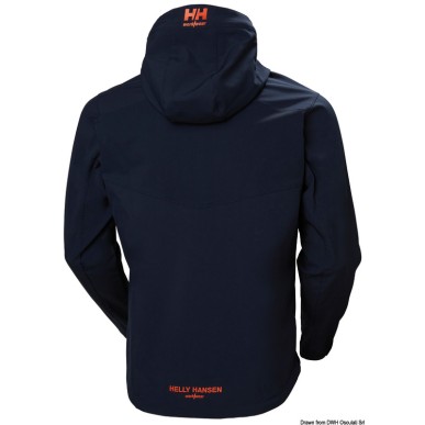 Veste HH Chelsea Evo Hooded Softshell navy bleu M | EAN 8033137208881 Ref 24.509.12