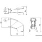 
Davier avec fermeture pour Trefoil 20 kg 
