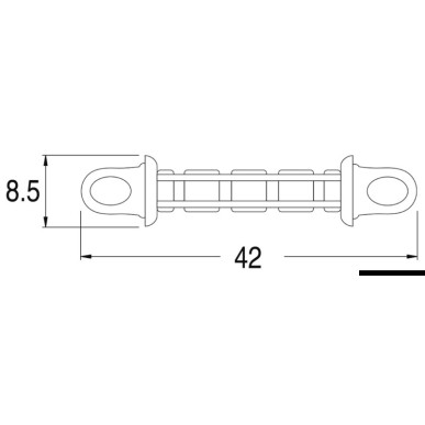 Dispositif d'amarrage Master Mooring Junior 750 kg | EAN 8033137065910 Ref 01.207.04