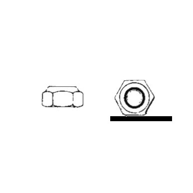 
Ecrou hexagonal indésserable 8 AISI 316 316.982/8
