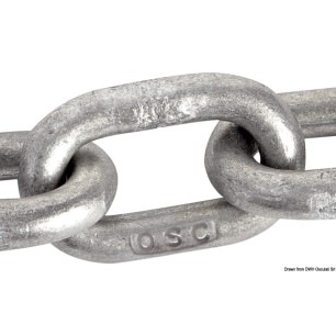
Chaîne inox calibrée 10 mm x 150 m 
