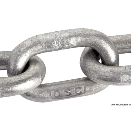 
Chaîne inox calibrée 10 mm x 150 m 
