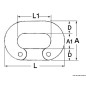 
Maillon  river inox 10 mm 
