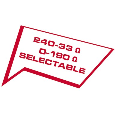 Jauge d'eau 240-33/0-190 ohm rétro-éclairage rouge | EAN 8033137201790 Ref 27.320.04