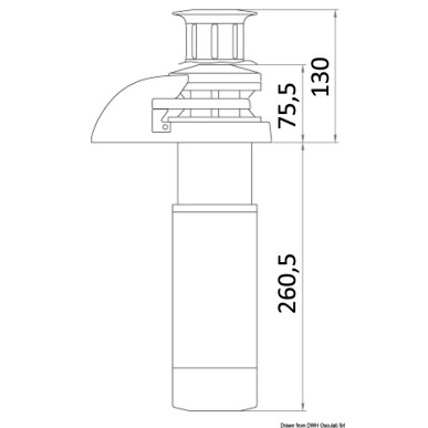 Treuil Italwinch Smart V 500 W 12 V - 6 mm ISO bas | EAN 8033137070891 Ref 02.402.01