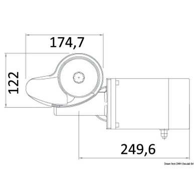 Treuil Italwinch Smart 1000 W 12 V - 8 mm haut, + cloche| EAN 8033137070884 Ref 02.401.35