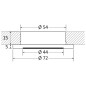Spot LED encastrement réduit Polis blanc dimmerabl
Spot LED encastrement réduit Polis blanc dimmerabl