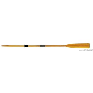 
Aviron hêtre séparé en deux 250 cm 
