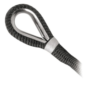 
Ligne amarrage noir avec épissure 16 mm x 11 m    
