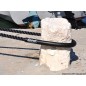 
Protection de bouts Spiroll noir 8/16 mm 
