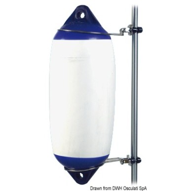 Porte pare-battage simple repliable inox 230 mm | EAN 8033137120039 Ref 33.112.60