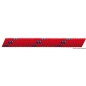 
Double tresse rouge 10 mm 
