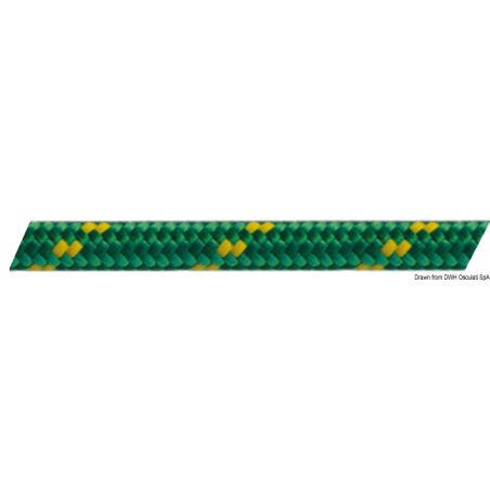 
Double tresse rouge 6 mm 

