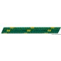 
Double tresse vert Ø 4 mm 

