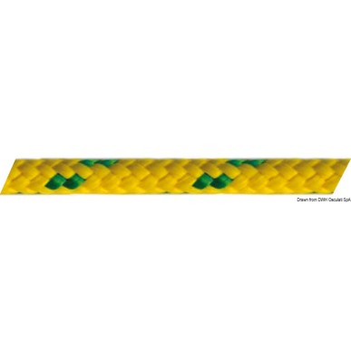 Double tresse vert Ø 4 mm | EAN 8033137078231 Ref 06.476.04