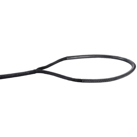 
Double tresse d'amarrage Megayacht noire 28 mm 
