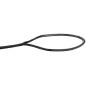 
Double tresse d'amarrage Megayacht noire 28 mm 
