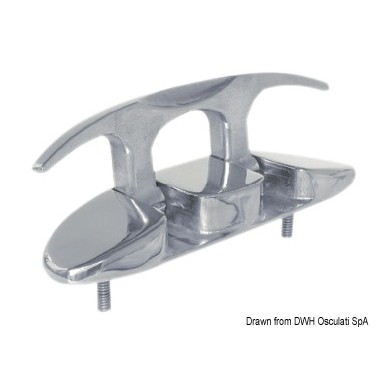 Taquet rabattable AISI316 poli miroir 210 mm | EAN 8033137132124 Ref 40.142.03