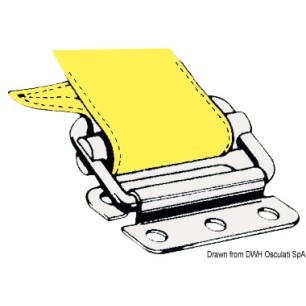 
Boucle inox SeaSure ouvert 30 mm  
