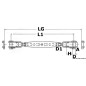 Ridoir 2 chapes articulées AISI 316 10 mm
Ridoir 2 chapes articulées AISI 316 10 mm
