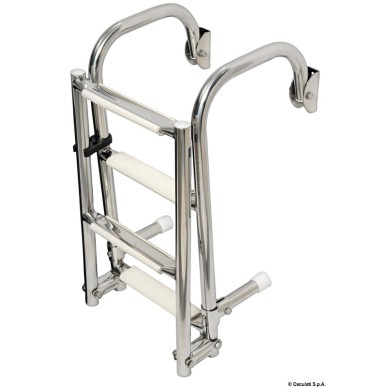 Echelle repliable fixations arrondies 5 marches | EAN 8033137152269 Ref 49.582.05