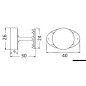 
2 ancrage magnétique FOAM ANCHORS (pos/neg) 
