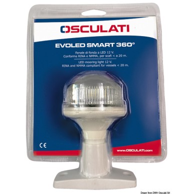 Feu de mouillage Evoled Smart 360+| EAN 8033137056321 Ref 11.039.13