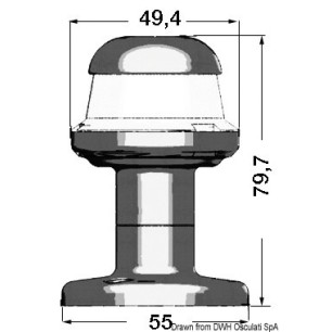 
Feu de navigation  led Orions blanc 360° 
