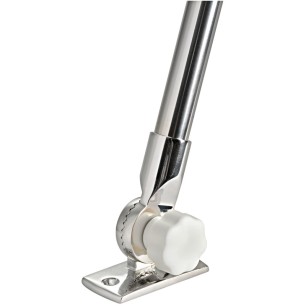 
Hampe led rabattable 360° inox 60 cm 
